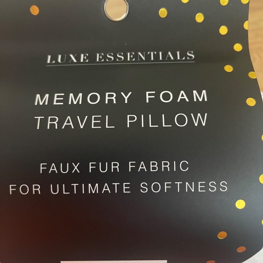 Luxury Travel Pillow - Picture 2 of 2